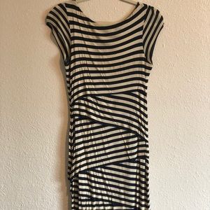 Striped Midi Dress